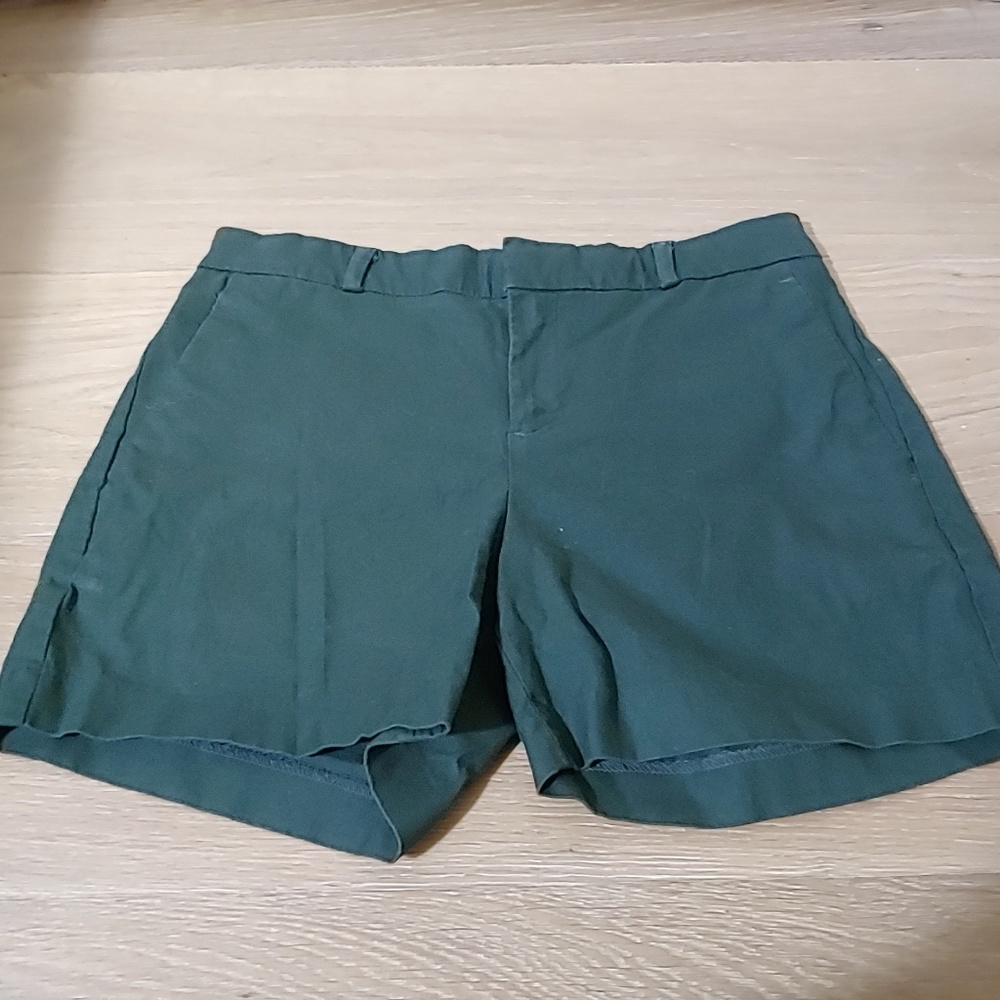 Dark Green Banana Republic Shorts
